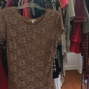 Banana republic lacy top